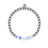 Joyeux | Argent | Jade Porcelaine | Bracelet d'expression de pierres précieuses